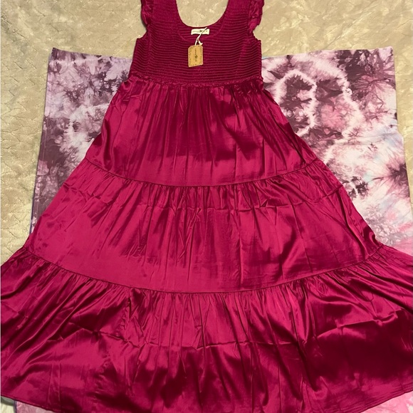 NATURAL LIFE Fuchsia Maxi Dress - Picture 2 of 4